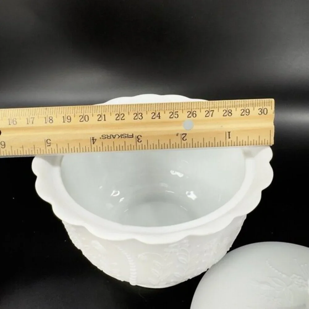 Mid Century Kaiser Candy Bowl Manfred Frey Covered Dish Bowl Porcelain W Sticker